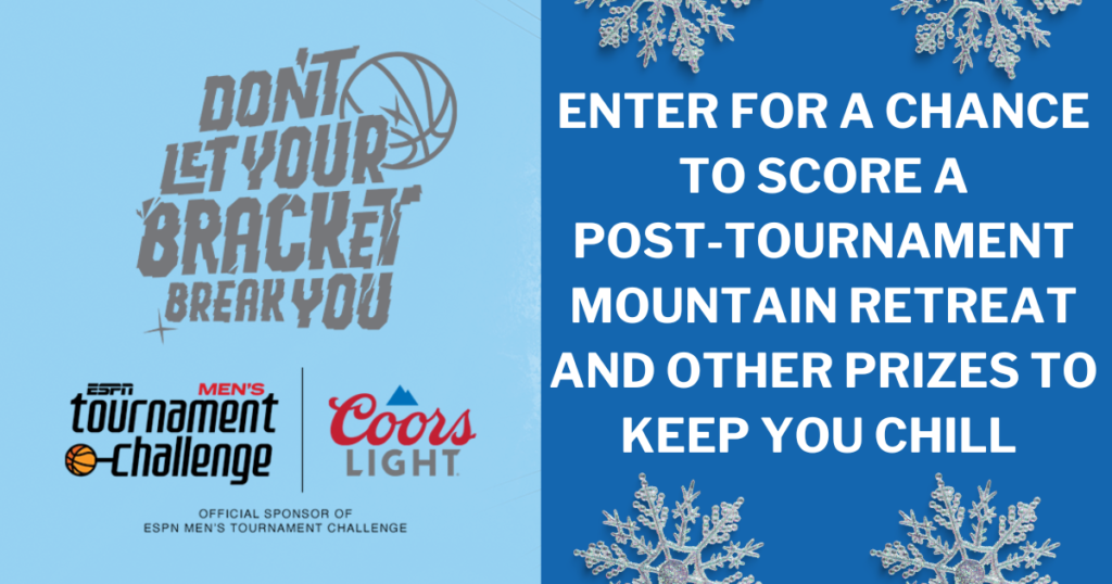 Coors Light March Hoops 2025 Sweepstakes