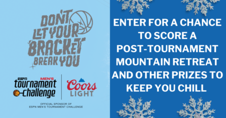 Coors Light March Hoops 2025 Sweepstakes
