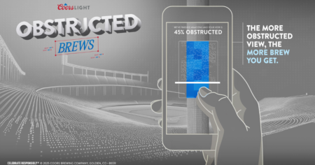 Coors Light Obstructed Brews Giveaway