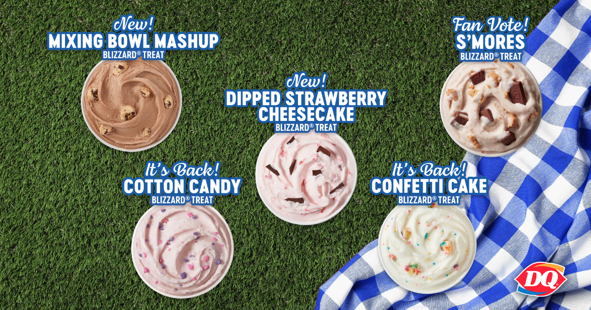 Dairy Queen Summer Menu 2025 Dairy Queen Summer Menu 2025