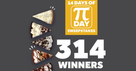 Edwards Desserts Pi Day Giveaway