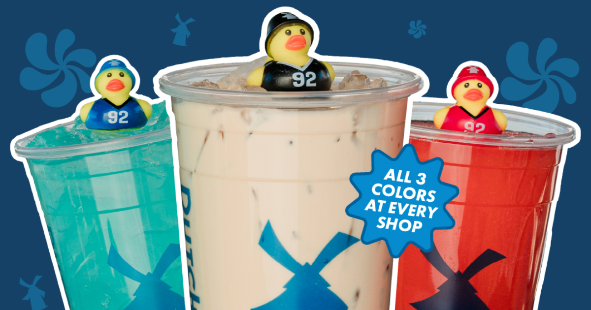 Free Mini Rubber Duck with Large Drink at Dutch Bros