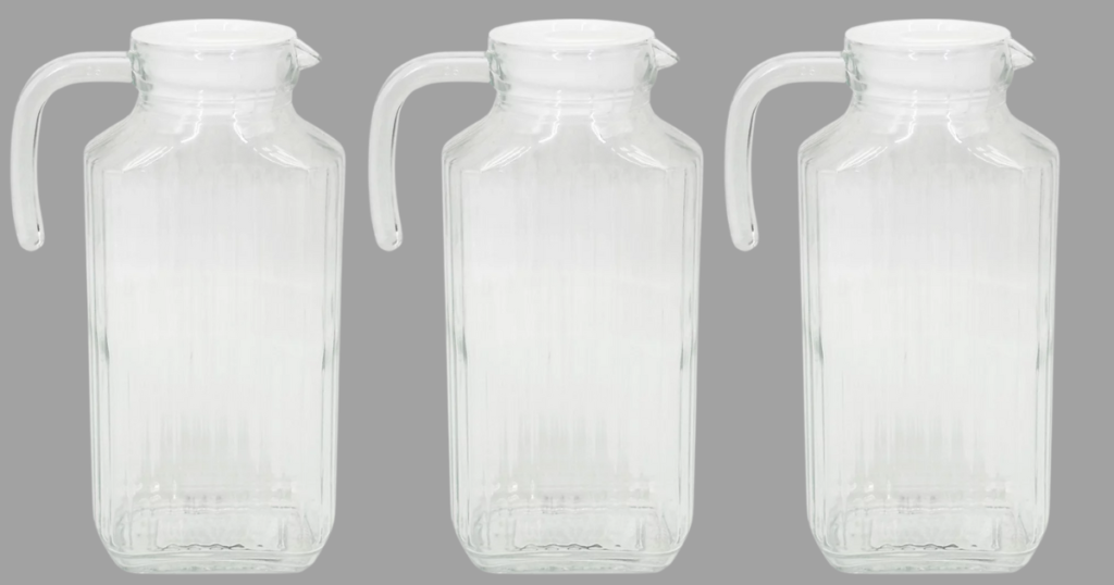 GLASS PITCHER GLASS PITCHER