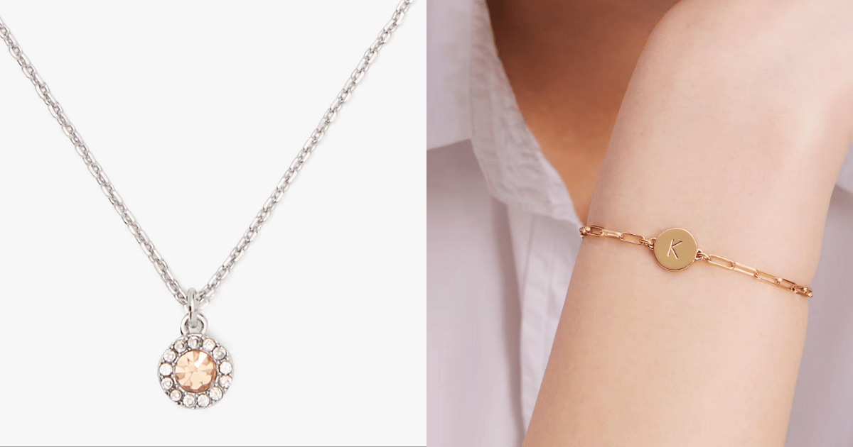 Kate Spade Pendant and Initial Bracelet Kate Spade Pendant and Initial Bracelet
