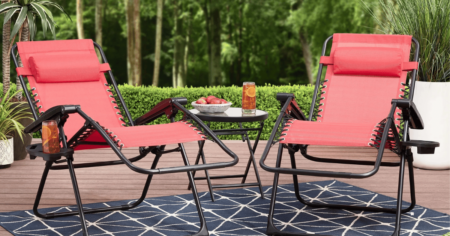 Mainstays Gravity Chairs