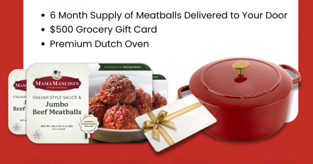 MamaMancini’s National Meatball Day Giveaway
