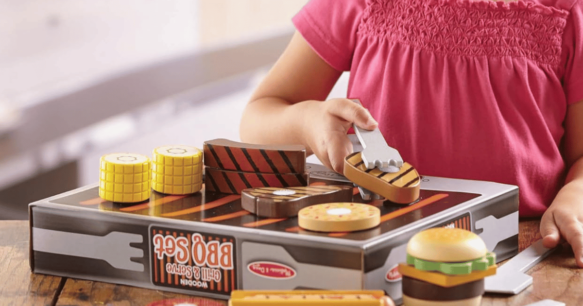 Melissa Doug Grill Set