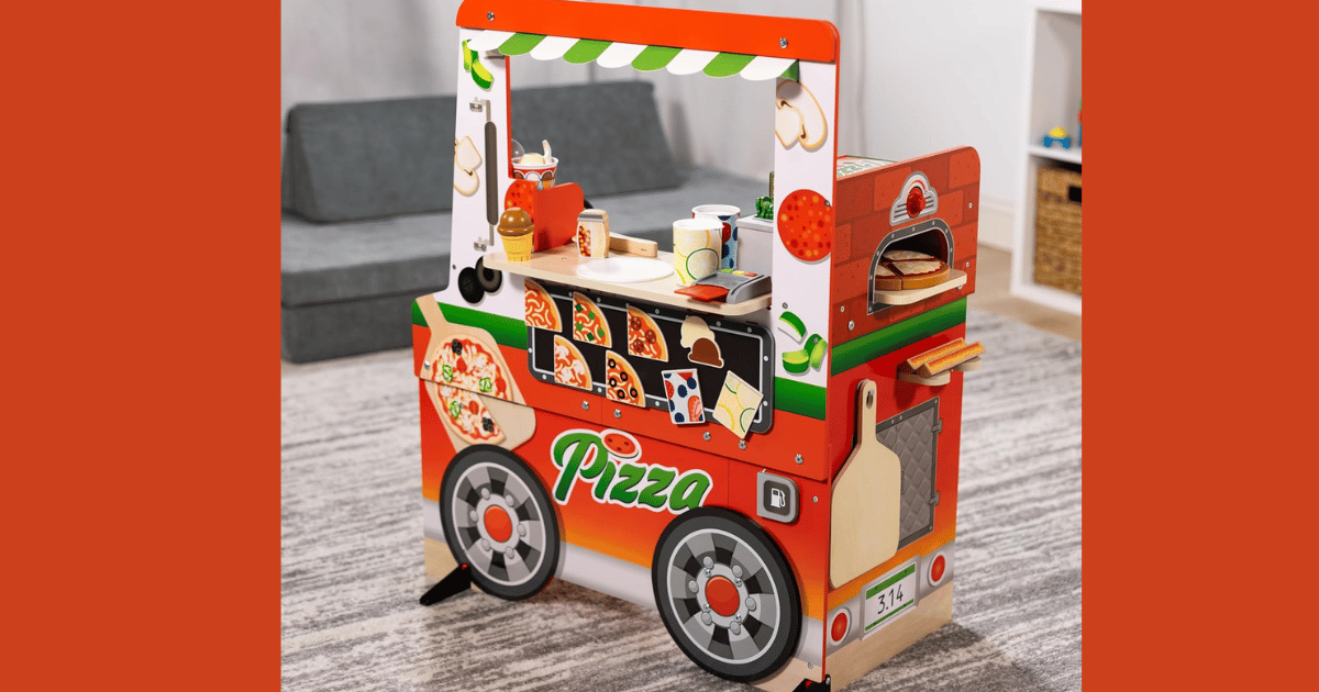 Melissa Doug Pizza truck