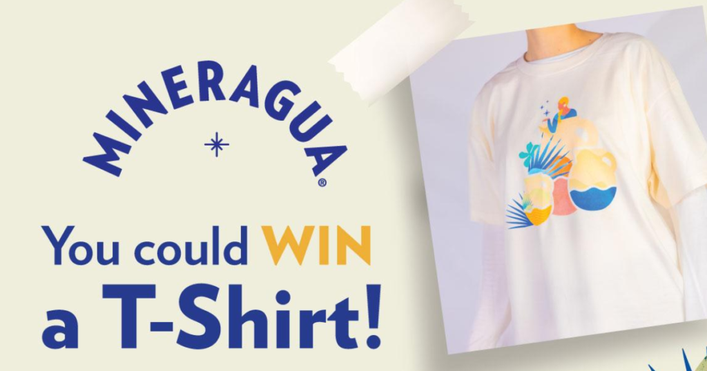 Mineragua Win Wear T Shirt Sweepstakes