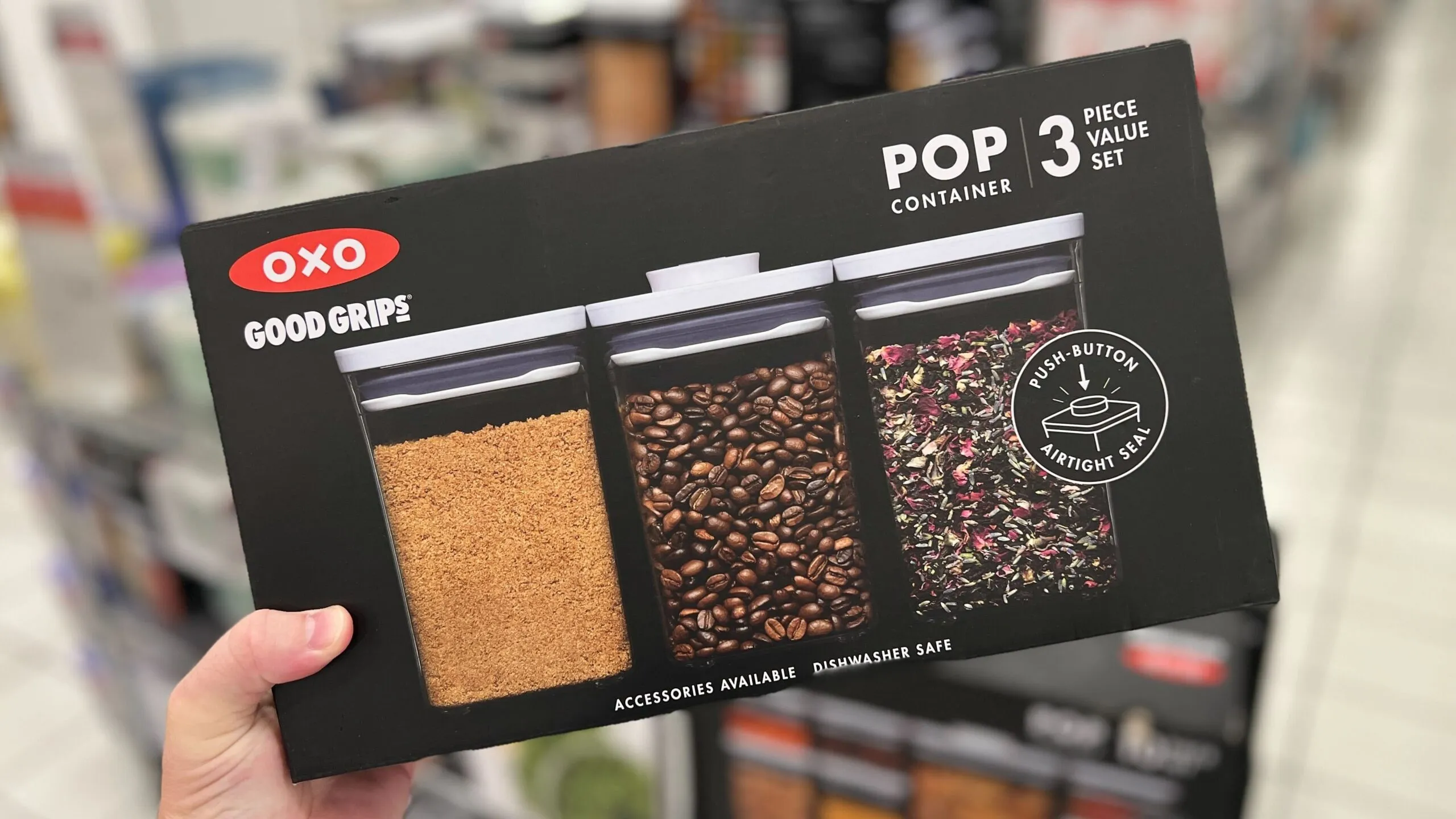 OXO Pop container 3 pack