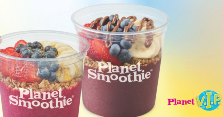 Planet Smoothie Free Bowl with Purchase of any Bowl
