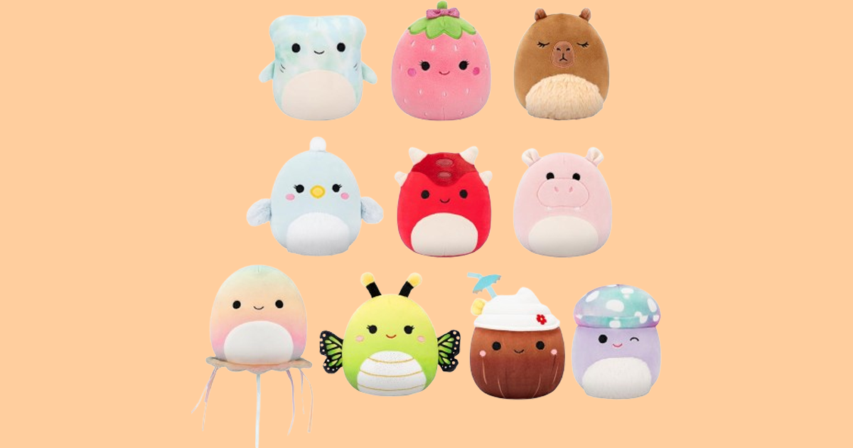 Squishmallows original 5in 10 pack