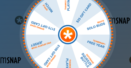 TeamSnap Spring Spin To Win Sweepstakes