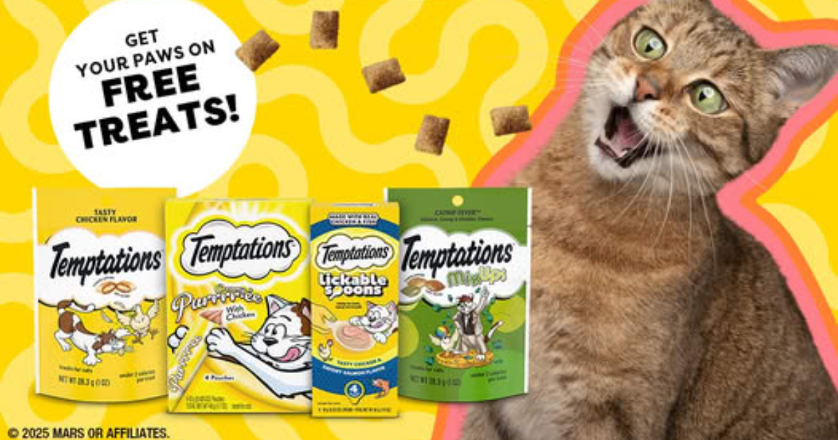 Temptation Cat Treats free Temptation Cat Treats