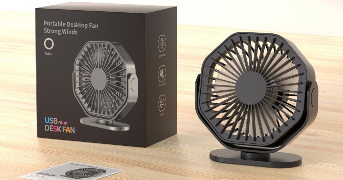 USB Desk Fan