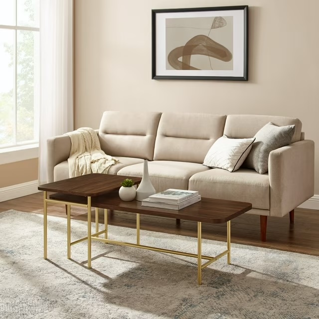 Walker Edison Contemporary Mixed Material 2 Piece Nesting Coffee Table Dark Walnut 42e74b15 e059 4cef b6de 392db59dc102 ffac5b1ad0609da4a1fe813c338f1625