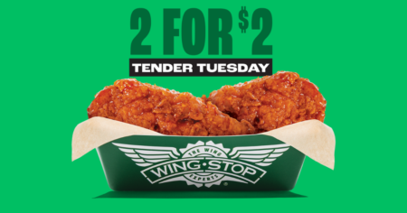 Tender Tuesday: Get 2 for $2 at Wingstop