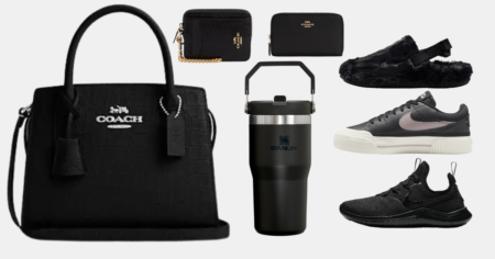 all black coach nike and more on sale
