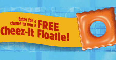 cheez it floatie