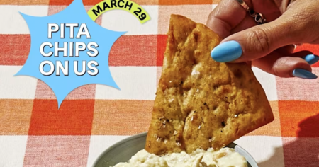 pita chips offer
