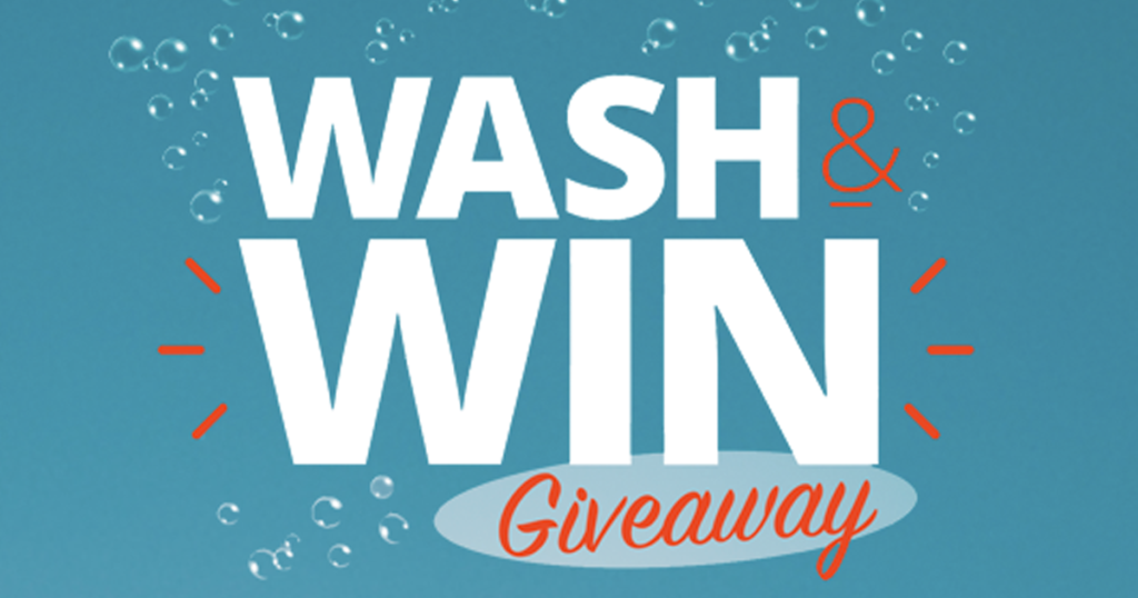 wash and win