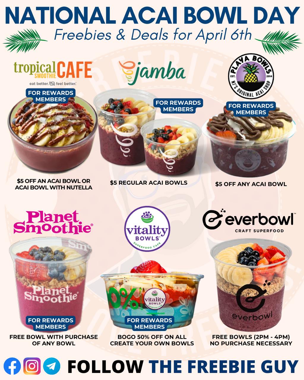 National Acai Bowl Day Freebies & Deals National Acai Bowl Day Freebies & Deals