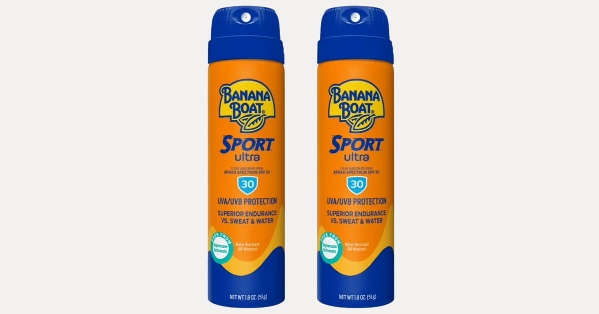 Banana Boat Sunscreen