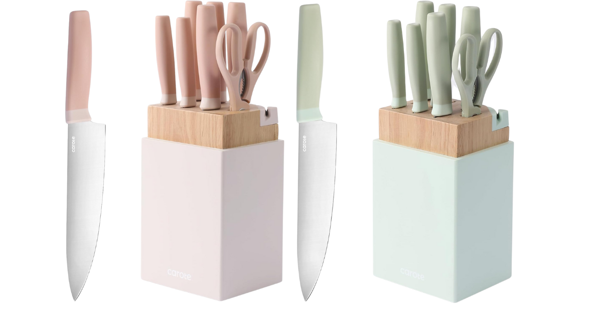 Carote 9 PC Knife Set Just ! reg 