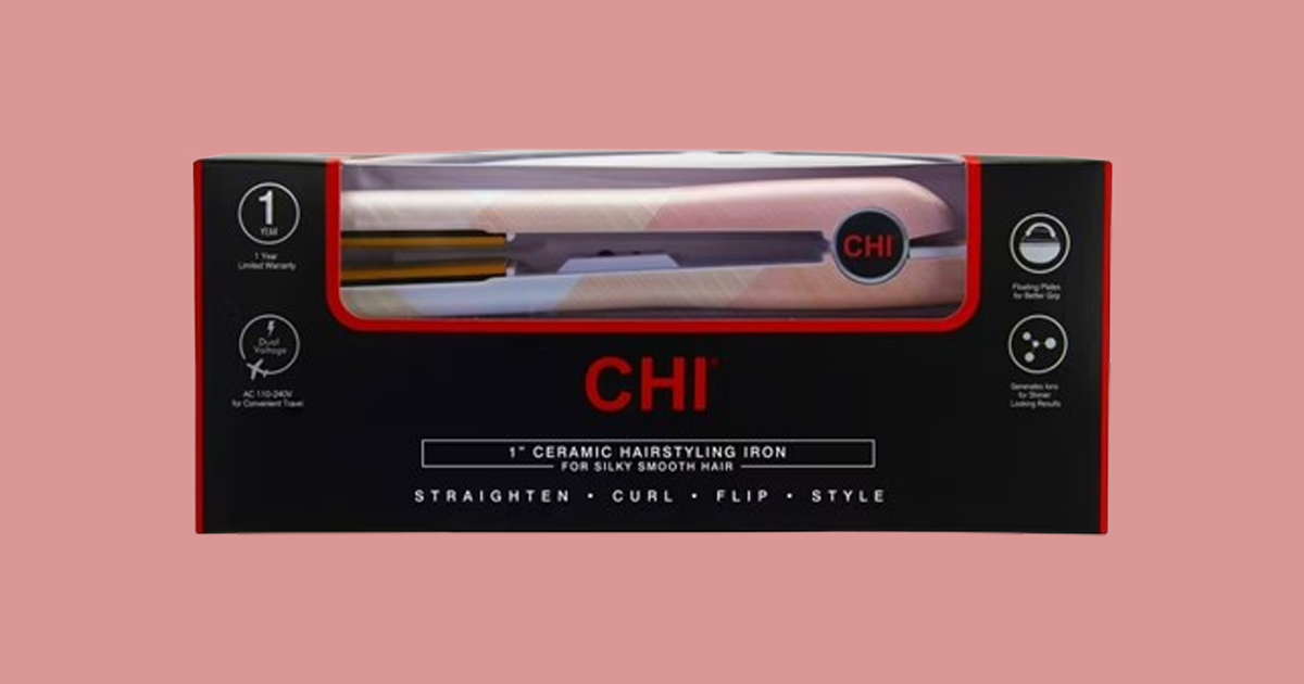 Chi Hairstyling iron 1 pink print