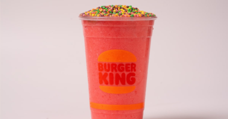 Classic Frozen Strawberry Beverage at Burger King