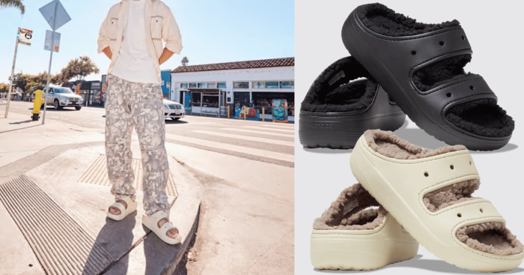 Crocs Baya Cozzy Sandals Crocs Baya Cozzy Sandals