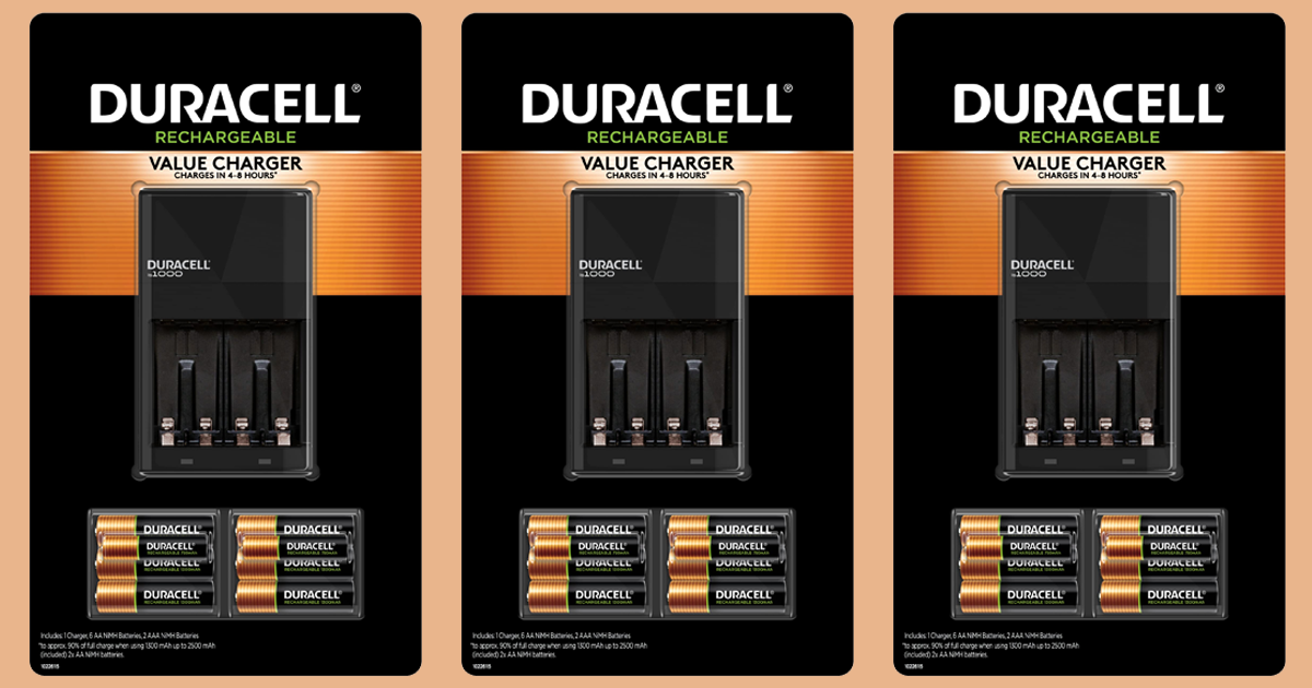 Duracell Ion Speed 1000 charger for rechargeable aa and aaa batteries Duracell Ion Speed 1000 charger for rechargeable aa and aaa batteries