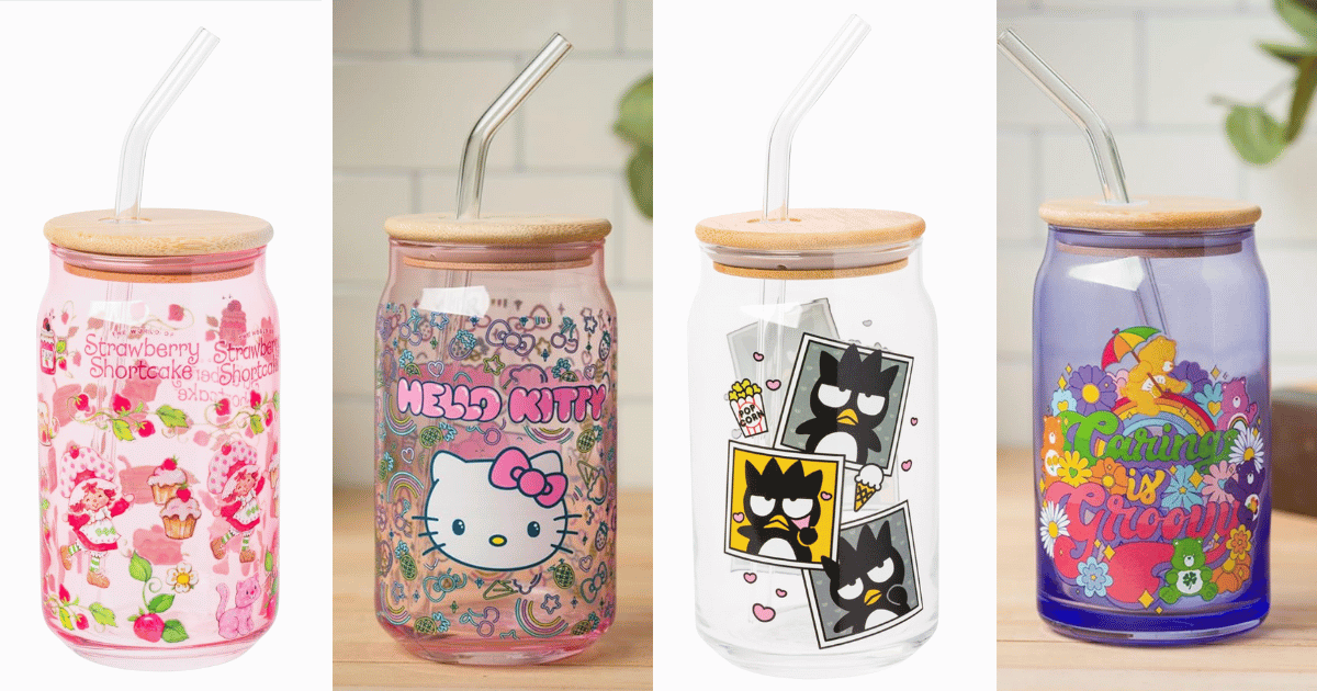 Glass Jar Tumblers 1