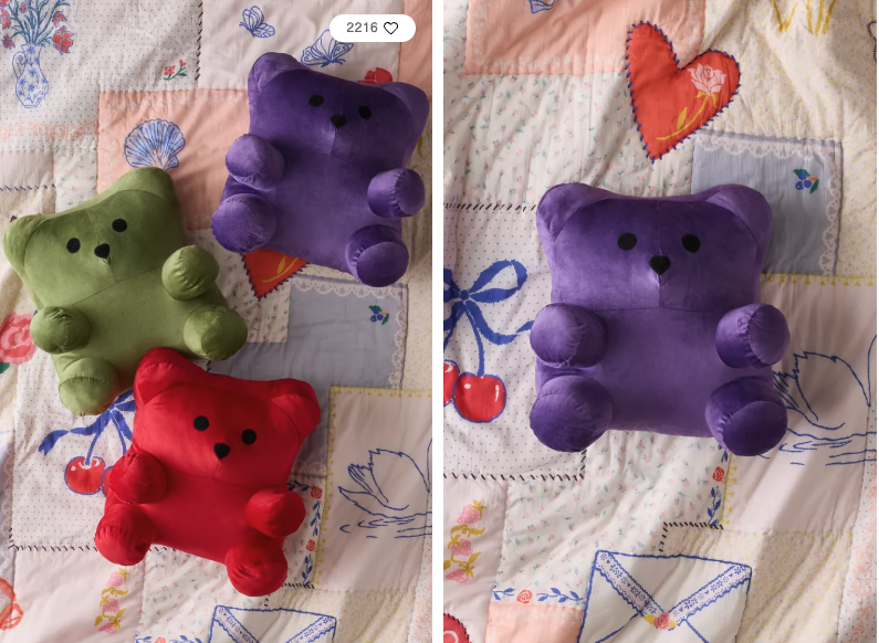 Gummy Bear Pillow