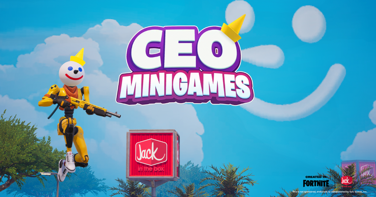 Jack in the Box Takes Over Fortnite Win Free Jack for a Year! Jack in the Box Takes Over Fortnite Win Free Jack for a Year!