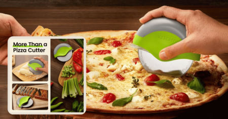 Kitchy pizza cutter