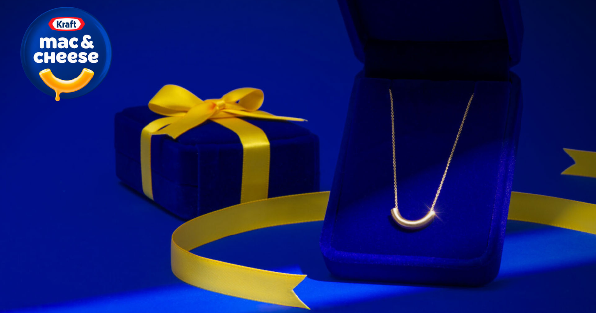 Kraft Mac Cheese Gold Necklace Kraft Mac Cheese Gold Necklace