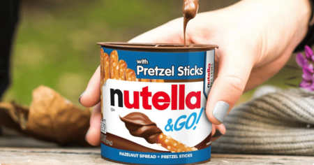 Nutella Go Pretzels