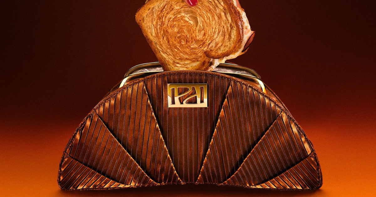 Panera Croissant Clutch Panera Croissant Clutch