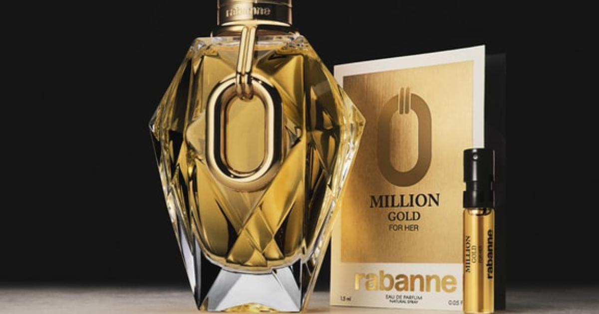 Possible Free Rabanne Million Gold for Her Sample