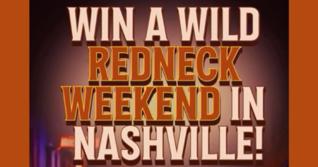 Redneck Wines Nashville Weekend Getaway Sweepstakes