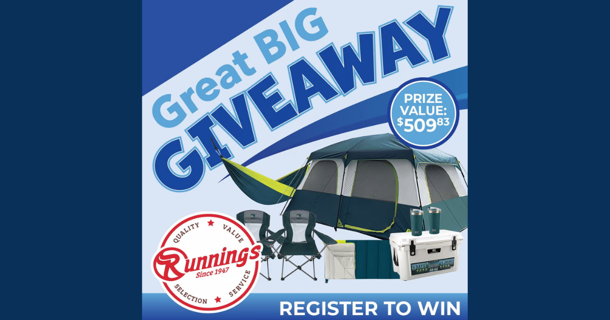 Runnings Great Big May Giveaway