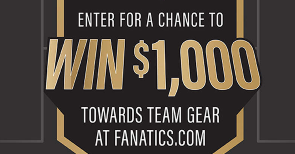 The Dark Horse and Fanatics Sweepstakes