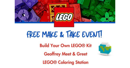 Toys R Us LEGO Make Take Event at Macy s