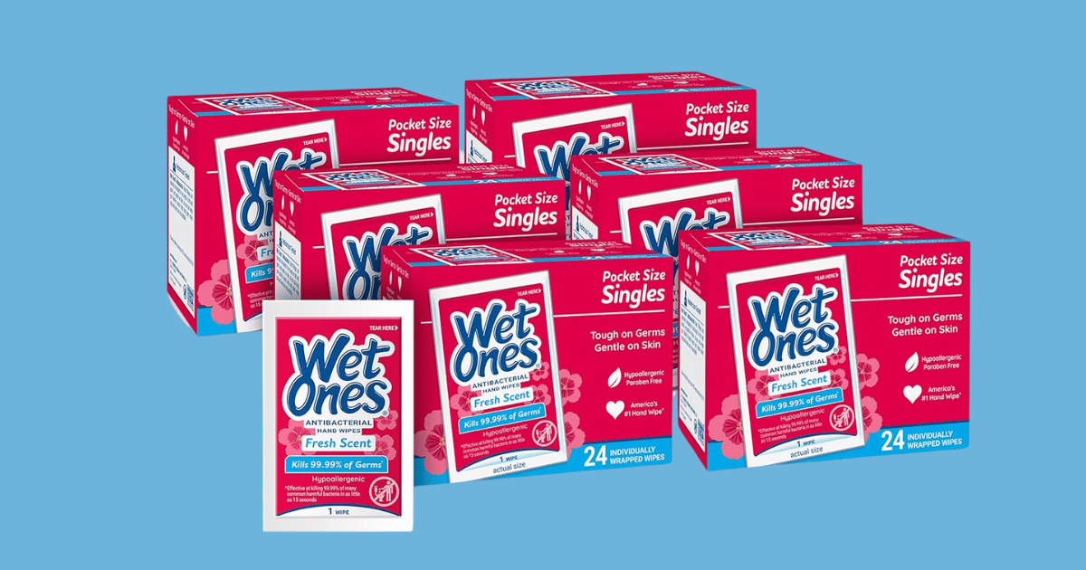 Wet Ones Wipes