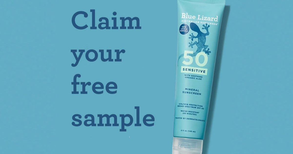 blue lizard sunscreen
