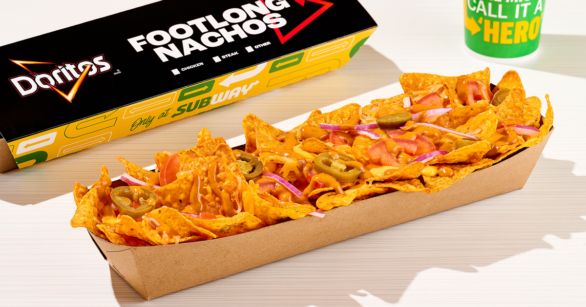 doritos footlong nachos