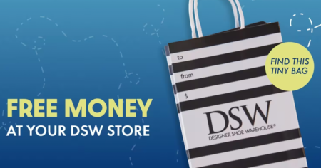free money at dsw