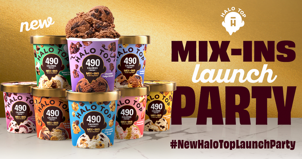 halo top mix ins
