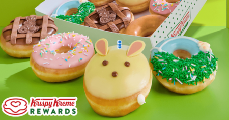 hoppy easter doughnut